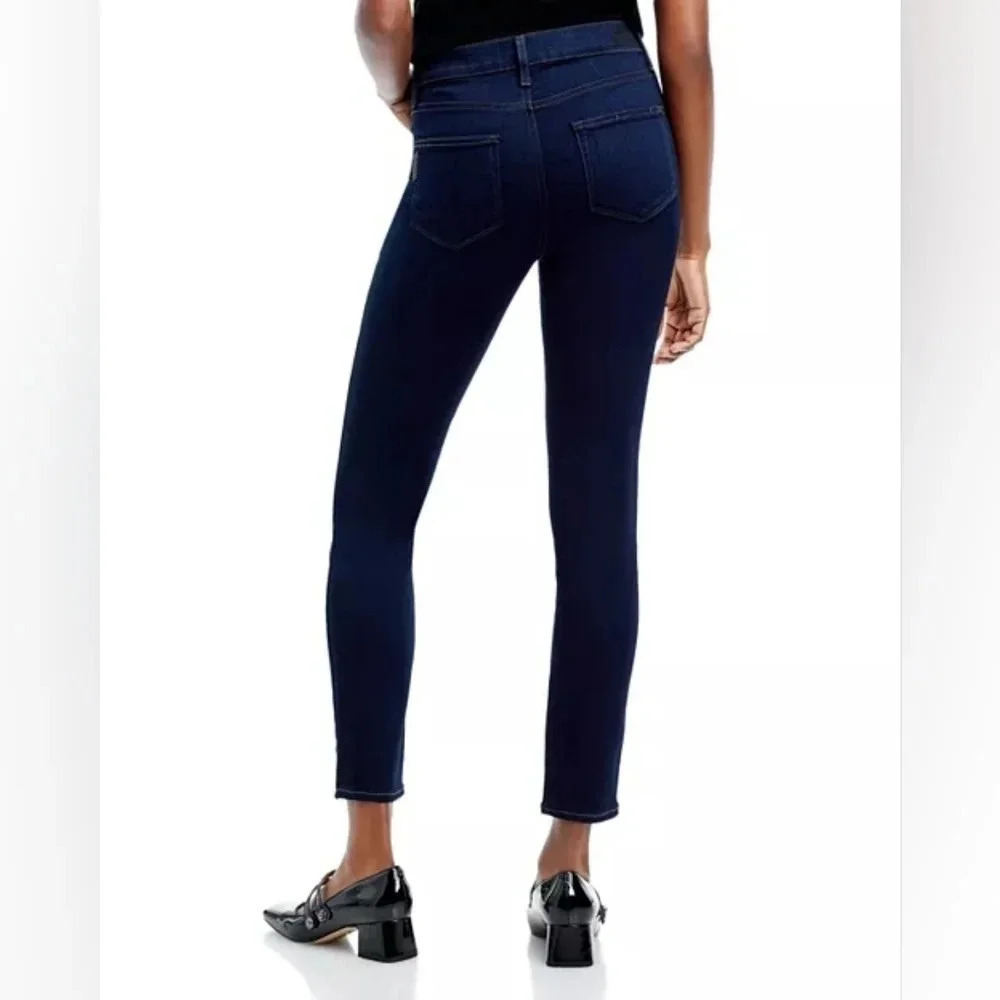 PAIGE Hoxton High Rise Ankle Skinny Jeans, Color Mona Size 26 - Picture 2 of 15